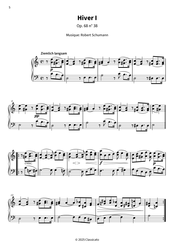 Produktgalerie: Seite 1 von 11 Magie d´Hiver - Mélodies Faciles pour Piano en Hiver, , Klavier Solo