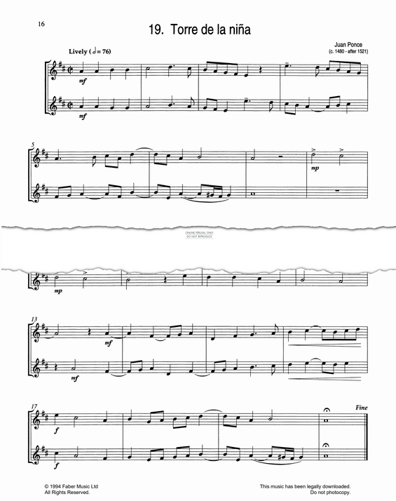 Produktgalerie: Seite 1 von 1 Torre de la niña, Juan Ponce, Trompete