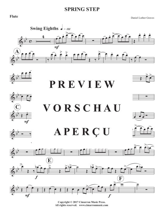 Product gallery: Page 10 of 21 Spring Step , , (Woodwind Quartet)