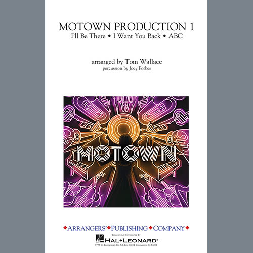 Produktbild zu: Motown Production 1(arr. Tom Wallace) - Percussion Score