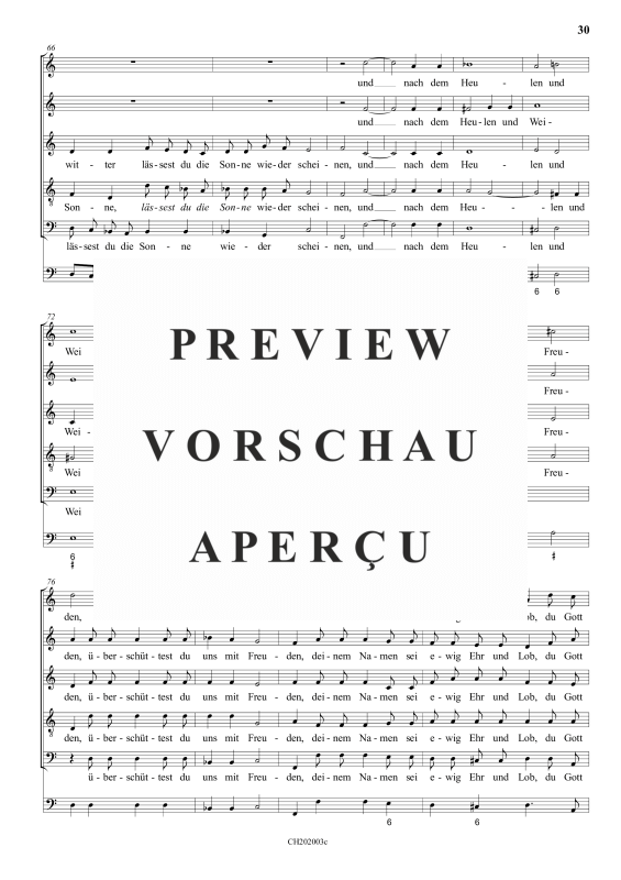 gallery: Gott, du Gott Israel , , (Gemischter Chor)
