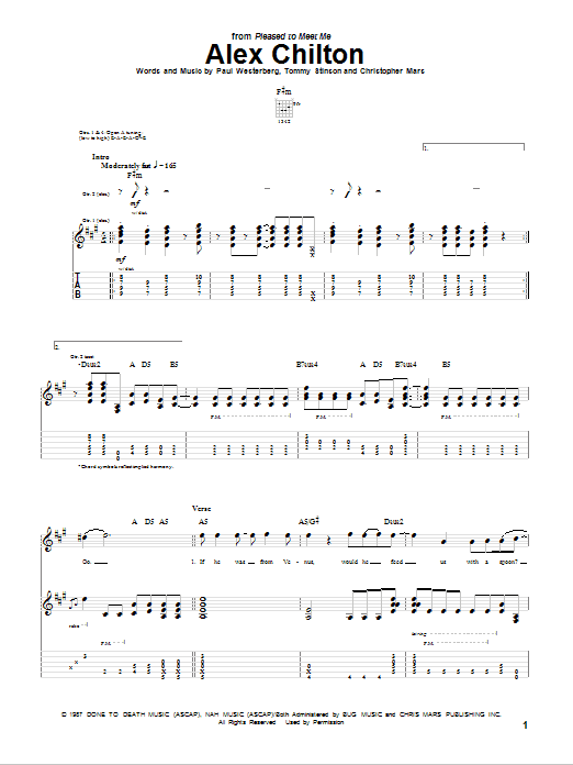 Produktgalerie: Seite 1 von 1 Alex Chilton, The Replacements, Gitarre