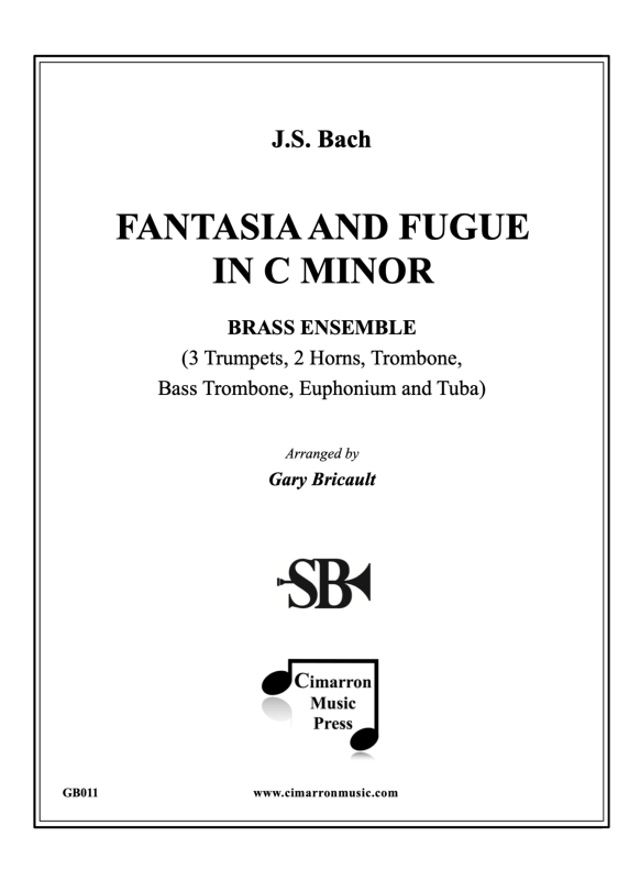 Produktbild zu: Fantasie und Fuge in C-Moll BWV 562Johann Sebastian Bach