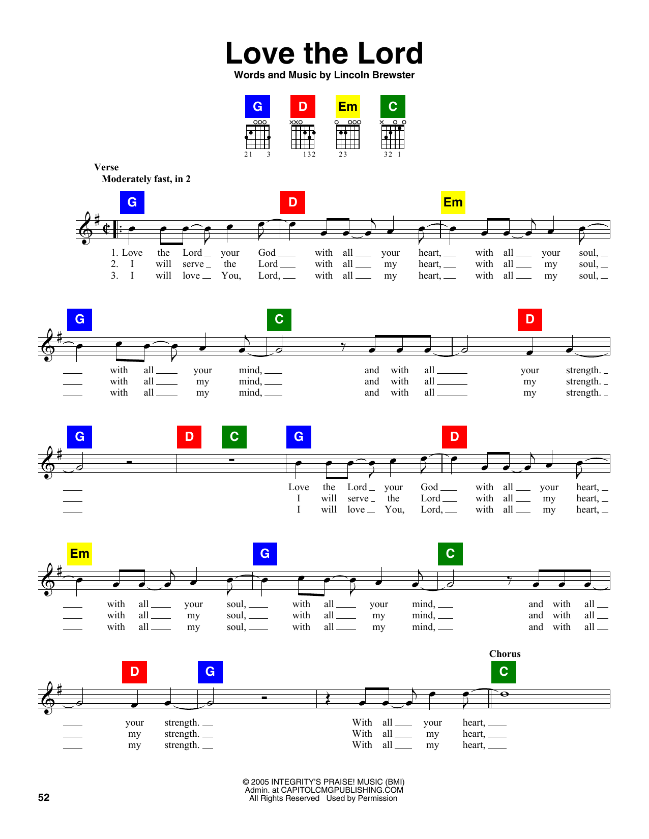 Produktbild zu: Love The Lord
