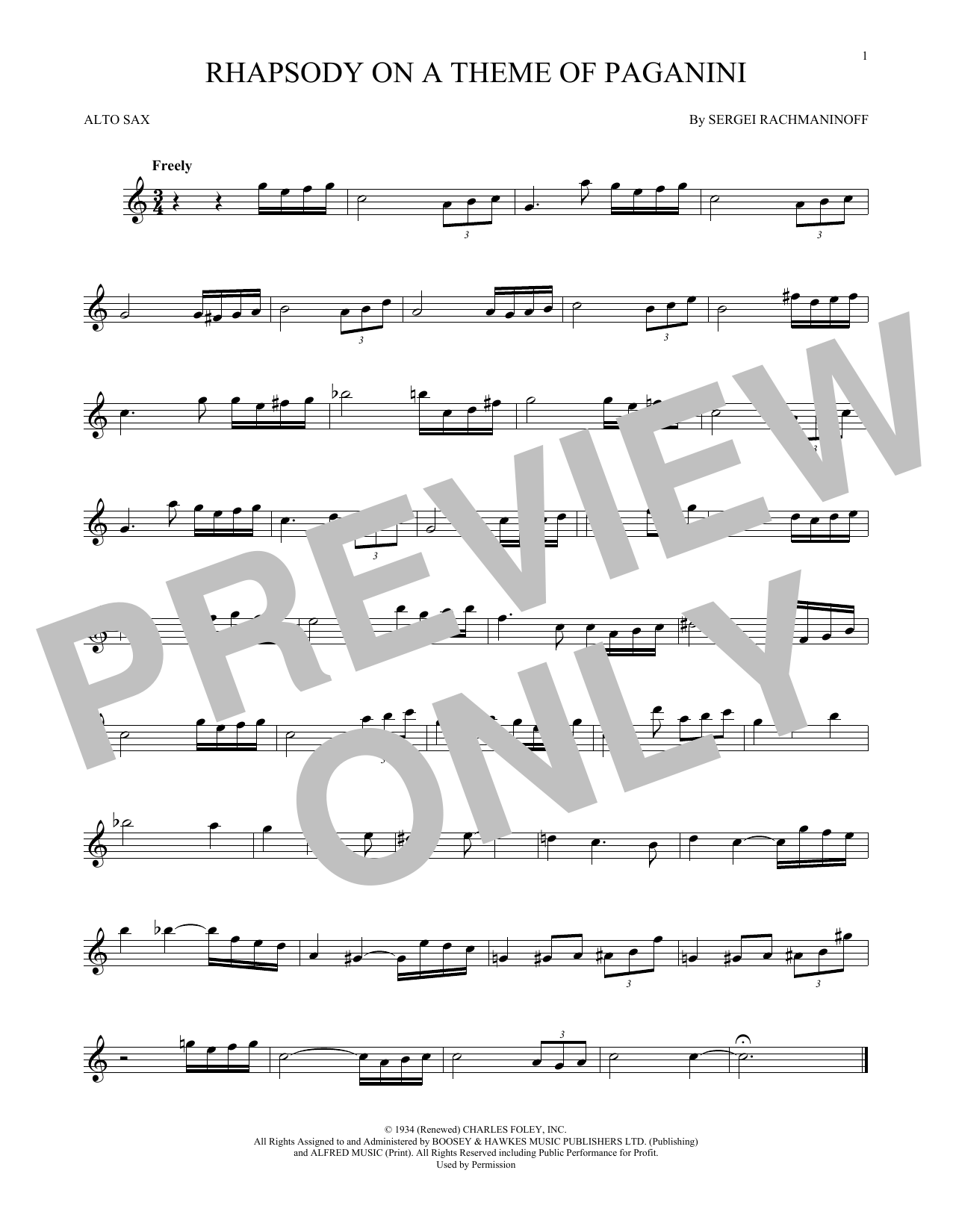Product gallery: Page 1 of 1 Rhapsody On A Theme Of Paganini, Sergei Rachmaninoff