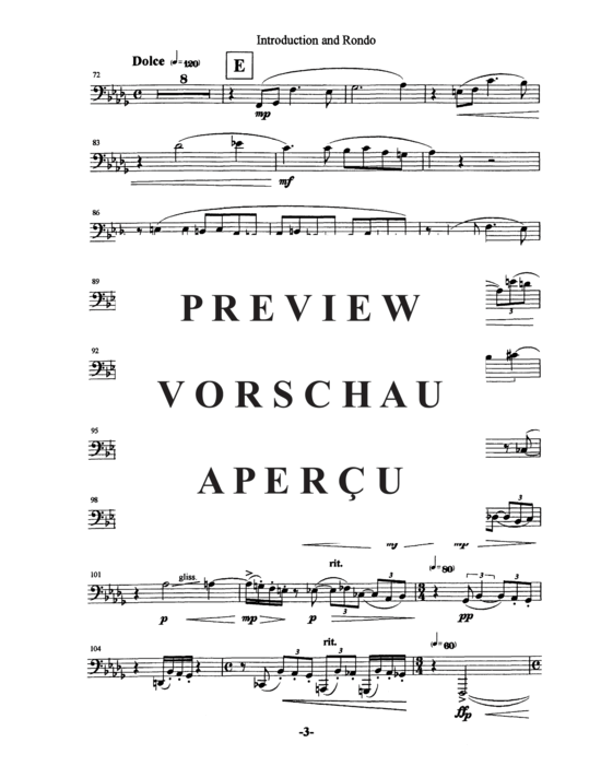 Produktgalerie: Seite 18 von 19 Introduction and Rondo , , (Tuba + Klavier)