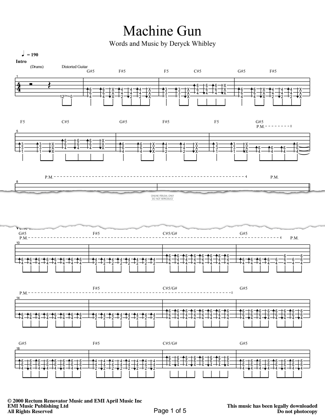 gallery: Machine Gun, Sum 41