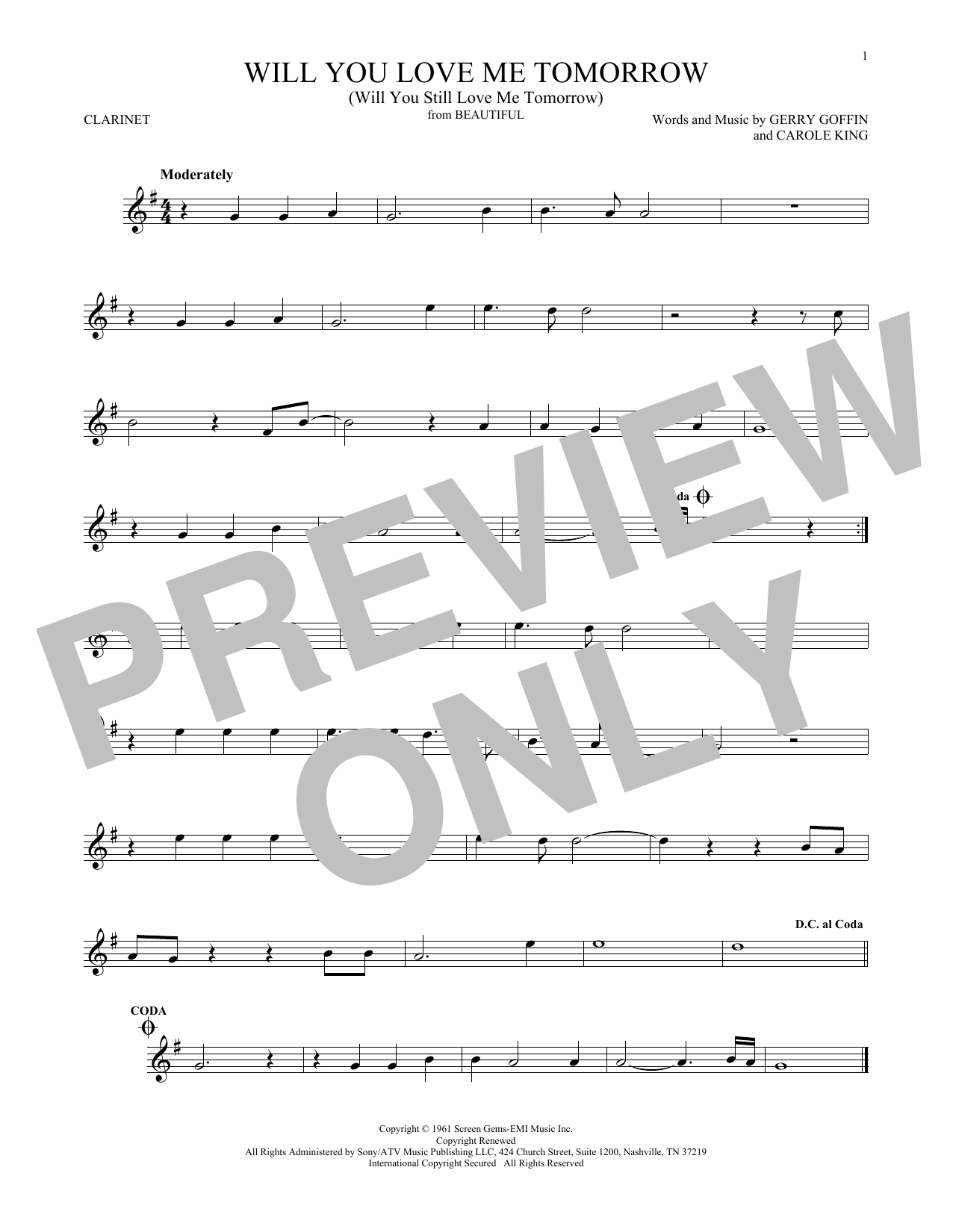 Product gallery: Page 1 of 1 Will You Love Me Tomorrow (Will You Still Love Me Tomorrow), The Shirelles