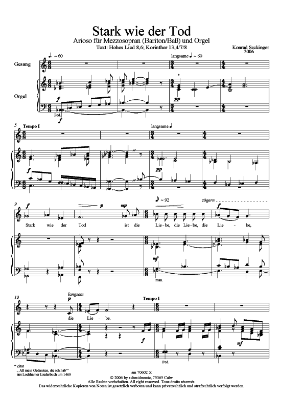 Product picture to: Stark wie der Tod Konrad Seckinger