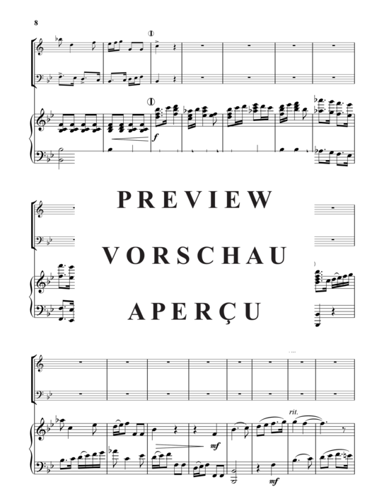 Product gallery: Page 9 of 21 Capriccio , , (trumpet, tuba + piano)