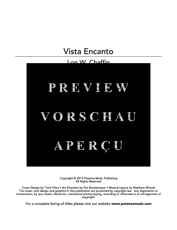 Produktgalerie: Seite 3 von 11 Vista Encanto, , (Flöten Ensemble / Chor)