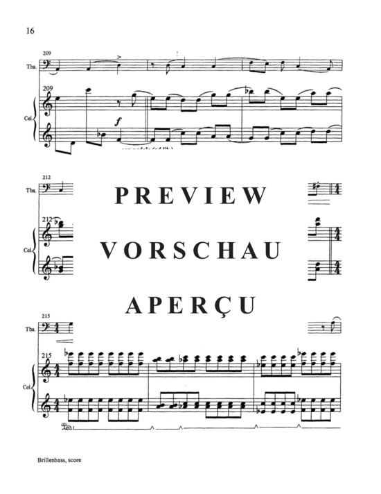 Produktgalerie: Seite 18 von 21 Brillenbass , , (Tuba + Percussion)