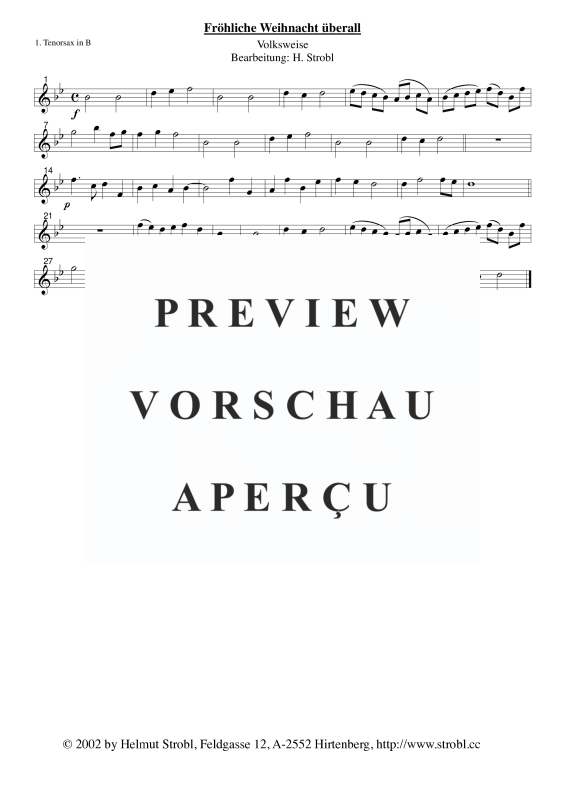 gallery: Fröhliche Weihnacht, , Saxophonquintett AATTB