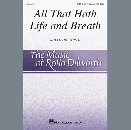 cover: All That Hath Life And Breath, Rollo Dilworth, Chor