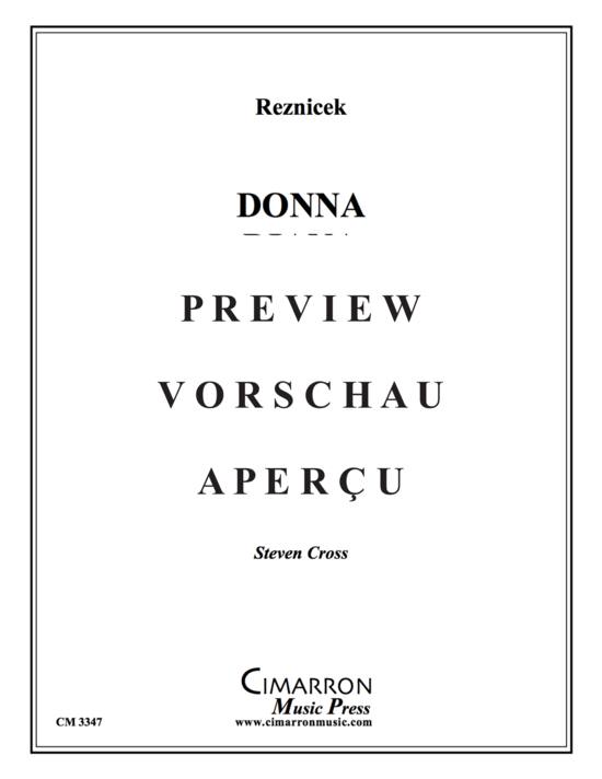 Product gallery: Page 2 of 21 Donna Diana , , (Tuba Ensemble EEETTT)