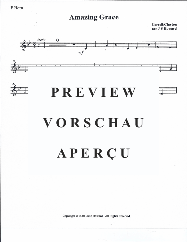 Produktgalerie: Seite 10 von 11 Amazing Grace, , Blechbläserensemble