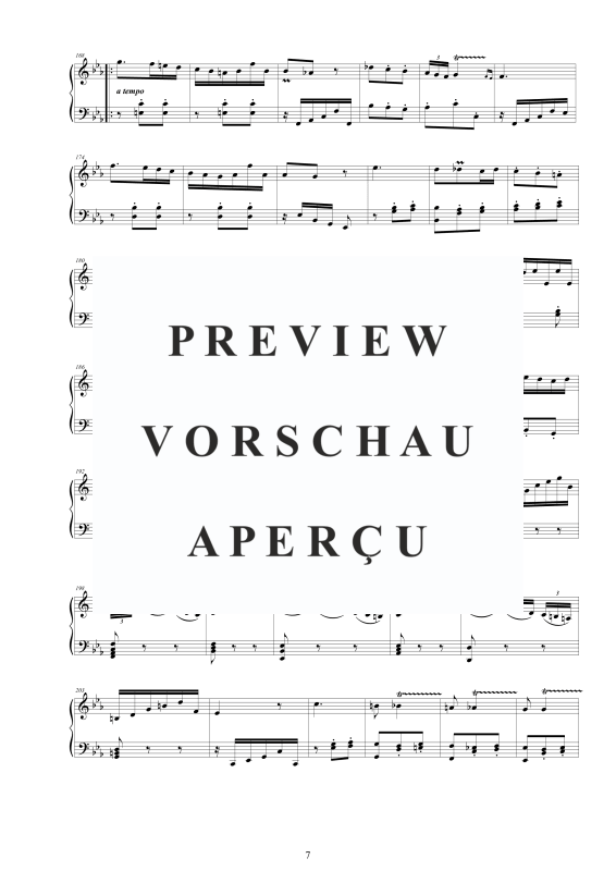 Produktgalerie: Seite 8 von 9 Cembalo Sonate Nr. 5 in C-Moll Op.4, , Cembalo/Klavier Solo