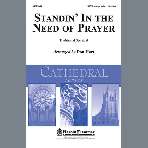 cover: Standin' In The Need Of Prayer, Don Hart, Chor