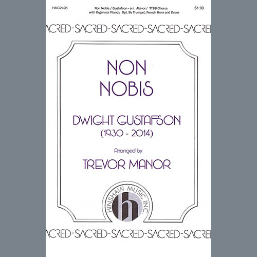 Produktbild zu: Non Nobis (arr. Trevor Manor)