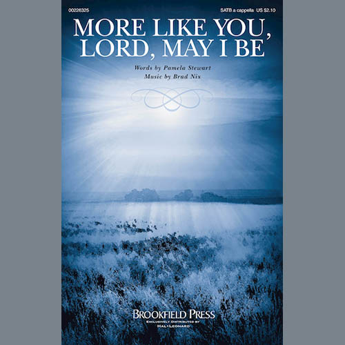 cover: More Like You, Lord, May I Be, Brad Nix, Chor