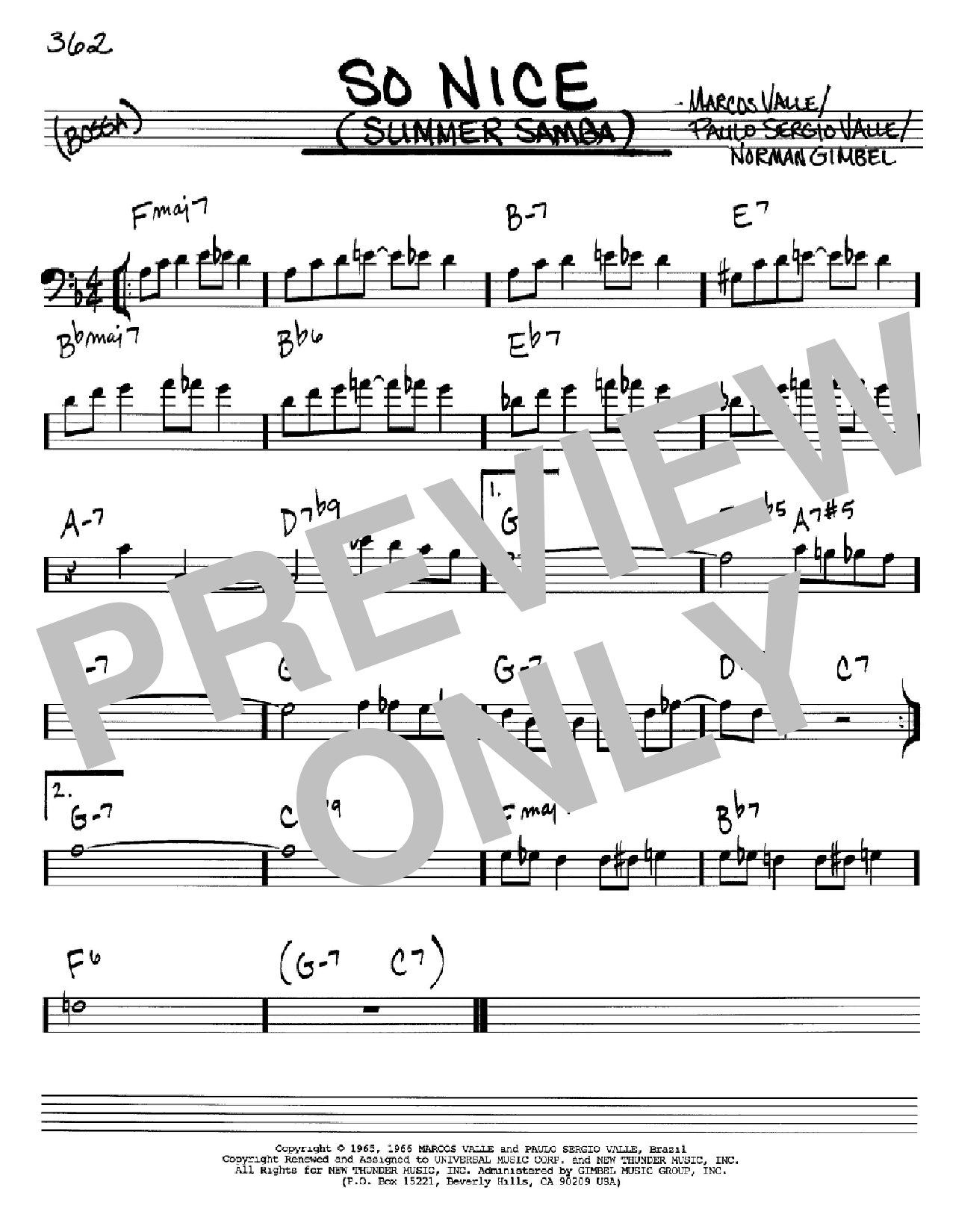 Product picture to:  So Nice (Summer Samba) - Marcos Valle