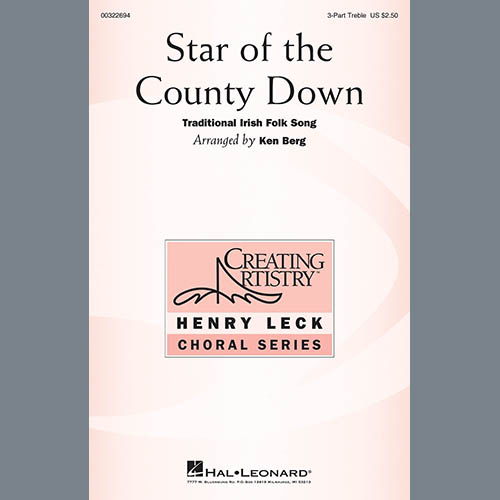 cover: Star Of The County Down (arr. Ken Berg), Traditional Irish Folk Song