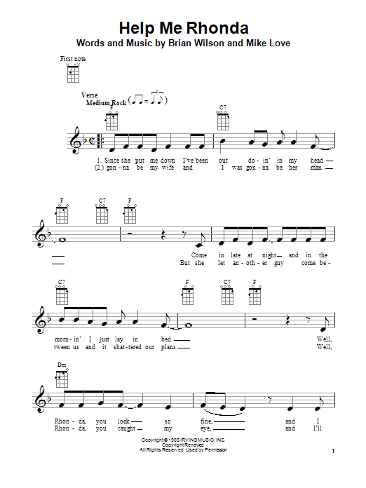 Product gallery: Page 1 of 1 Help Me Rhonda, The Beach Boys