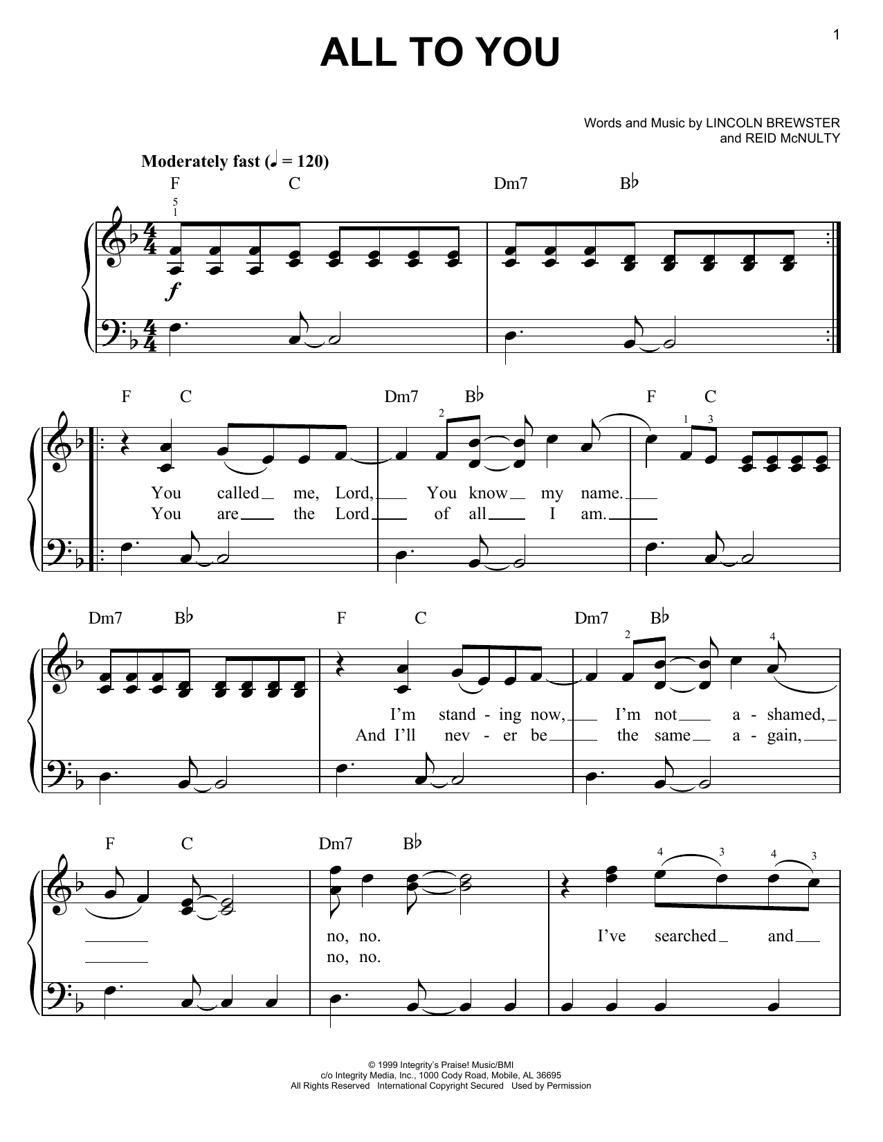 Produktbild zu: All To You
