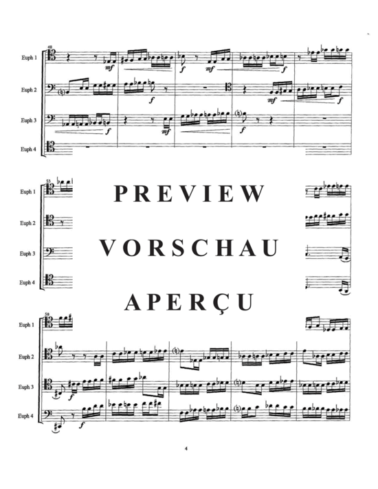 Product gallery: Page 6 of 21 Fantasia on ",God of Our Fathers", , , (Euphonium Quartet)