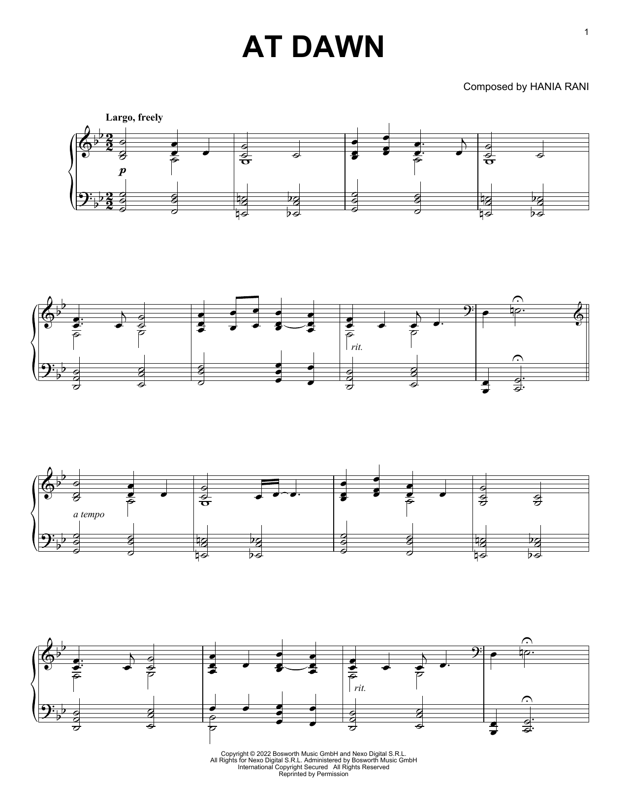 Produktgalerie: Seite 1 von 1 At Dawn, Hania Rani, Klavier