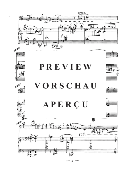 Product gallery: Page 6 of 21 Impromptu No 1 , , (tuba + piano)