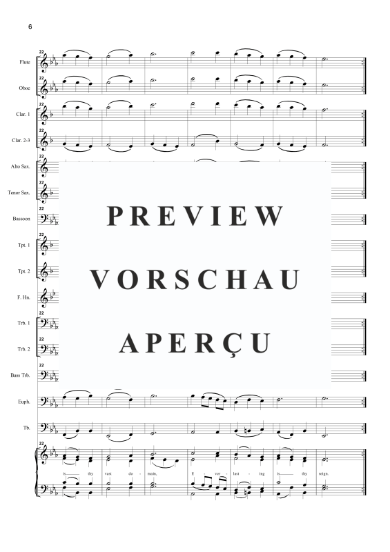Produktgalerie: Seite 9 von 11 Holy God we praise thy name, , Gemischter Chor und Concert Band