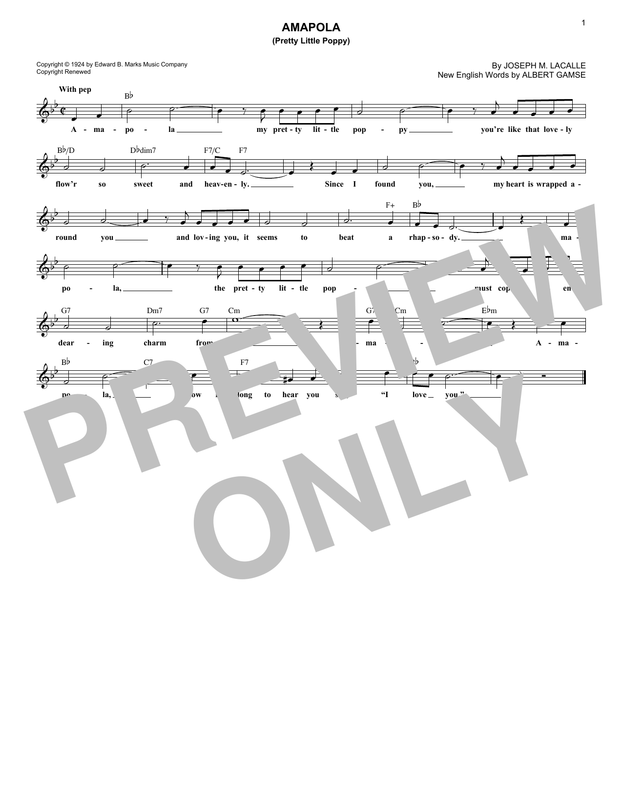 Product gallery: Page 1 of 1 Amapola (Pretty Little Poppy), Joseph M. Lacalle