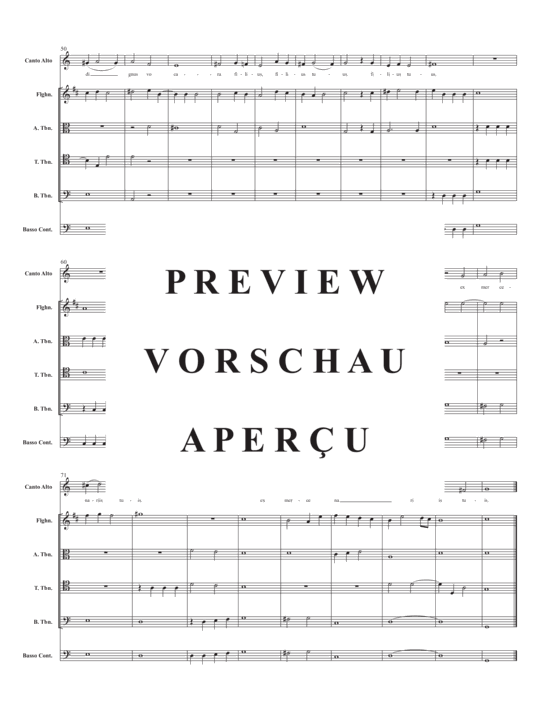 Product gallery: Page 5 of 11 Pater, Peccavi , , (Ensemble for alto, flugelhorn, 3x trombone + BC)