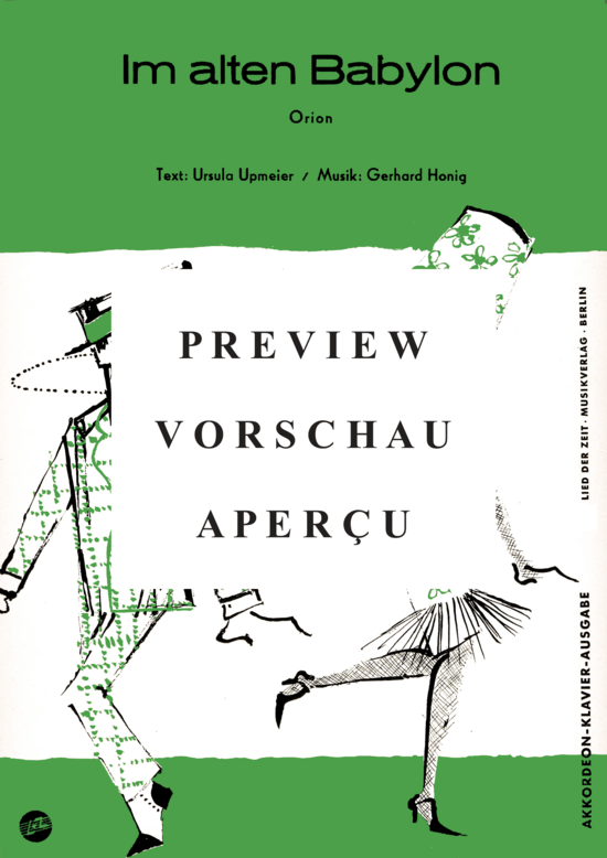 gallery: Im alten Babylon , , Piano and Voice