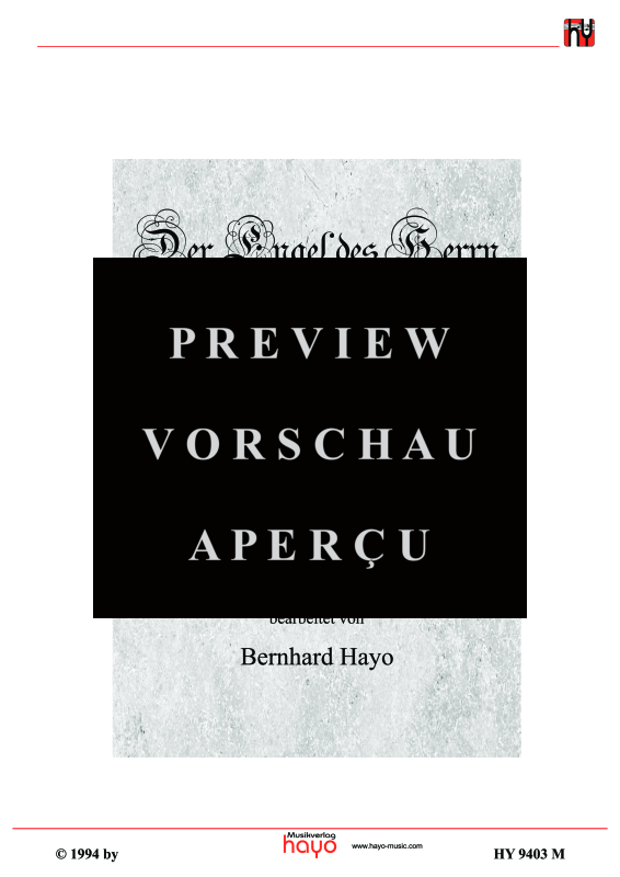 Product gallery: Page 2 of 4 Der Engel des Herrn, , (male choir)