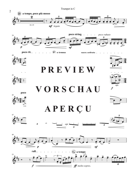 Produktgalerie: Seite 18 von 21 Rhapsody , , (Trompete und Klavier)