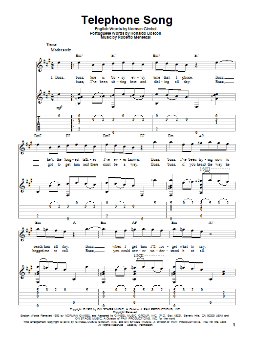 Produktgalerie: Seite 1 von 1 Telephone Song (feat. Astrud Gilberto), Stan Getz, Gitarre