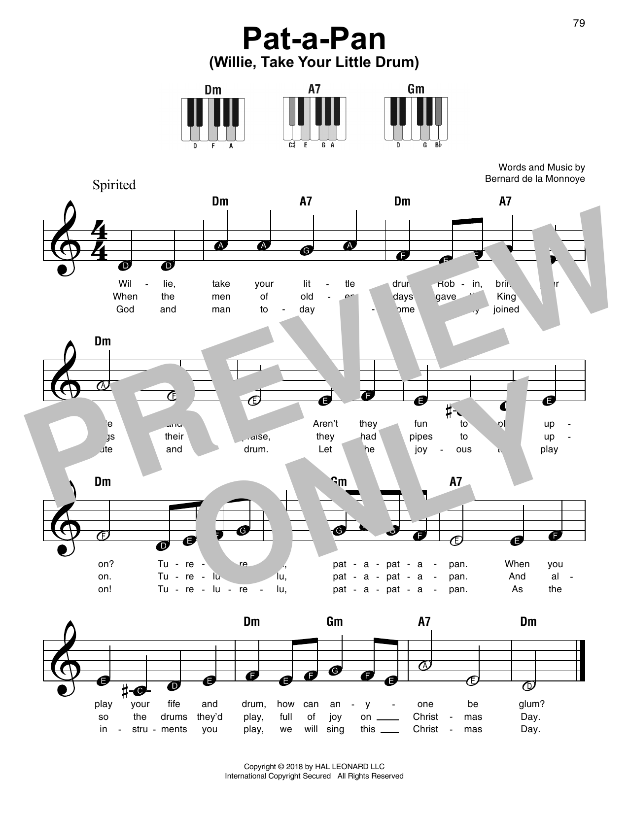 Produktbild zu: Pat-A-Pan (Willie, Take Your Little Drum)