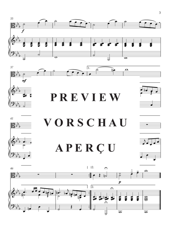 Product gallery: Page 4 of 7 Ave Maria , , (viola + piano)
