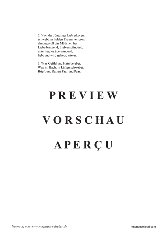 Produktgalerie: Seite 3 von 3 Alles liebt und paart sich wieder , , Klavier und Gesang