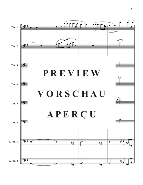 Product gallery: Page 4 of 19 Nessun Dorma , , (Trombone ensemble)