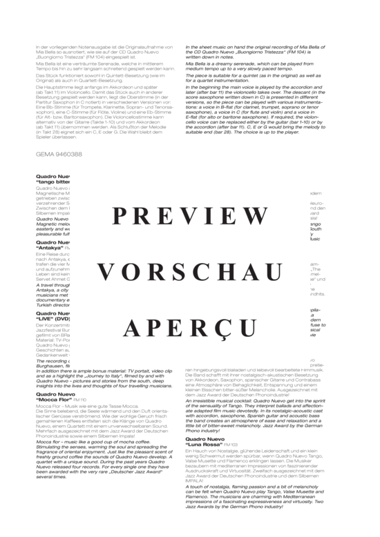 gallery: Mia Bella , Quadro Nuevo, (Akustik-Quartett)