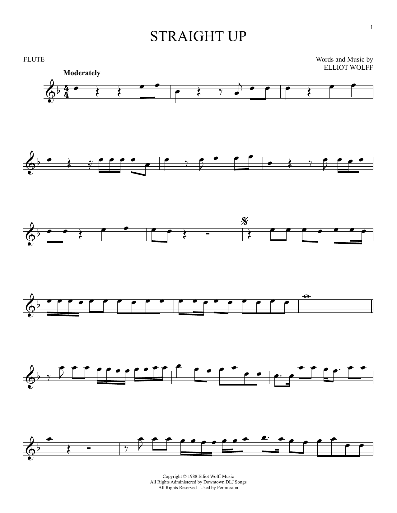 Product gallery: Page 1 of 1 Straight Up, Paula Abdul