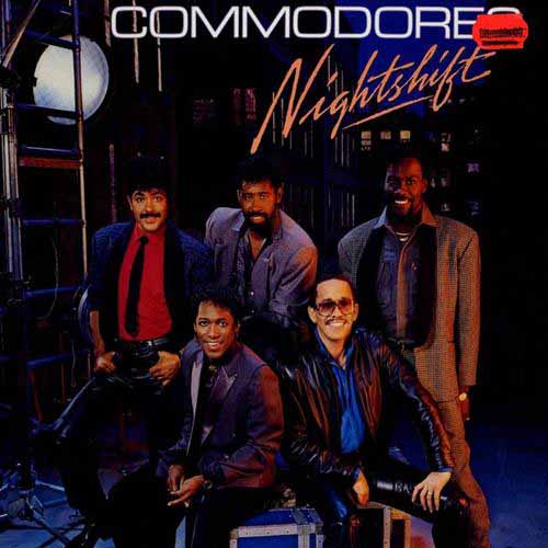 cover: Nightshift, Commodores, Klavier