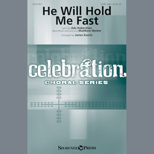 cover: He Will Hold Me Fast, James Koerts, Chor