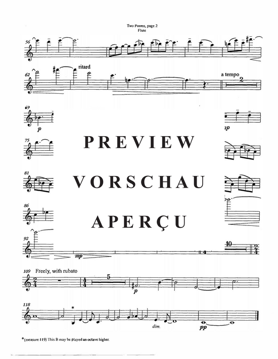 Product gallery: Page 17 of 21 Two Poems , , (flute and guitar)