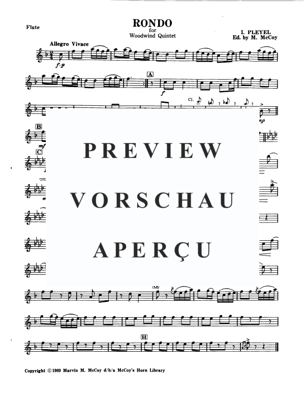 Product gallery: Page 3 of 7 Rondo, , Wind Quintet