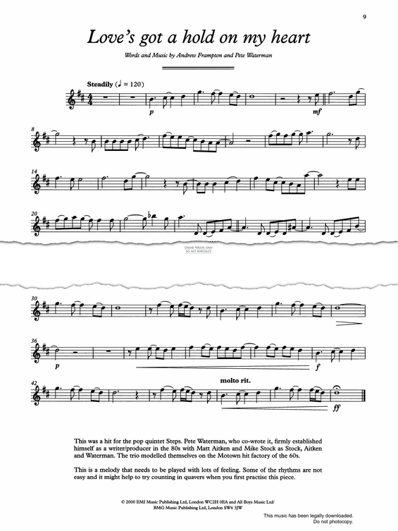 Product gallery: Page 1 of 1 Love's Got A Hold On My Heart, Andrew Frampton