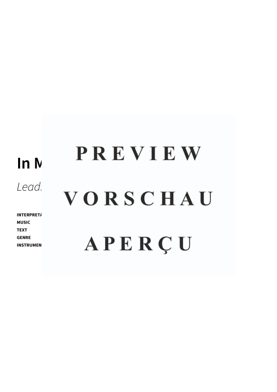 gallery: In My Bones - Leadsheets by Andreas Kümmert, Andreas Kümmert, Gesang & Akkorde - Leadsheet